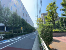 新宮ビル前面の通り