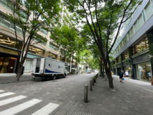 丸の内二丁目ビル前面