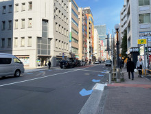 アーバン新橋ビル前面