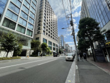 第2九曜ビルディング前面の通り