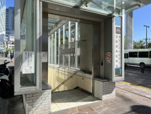 至近の地下駐輪場