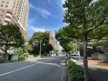 シェビア恵比寿前面の