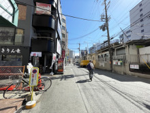 サザンポート前面の通り