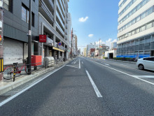 ニュー若杉ビル前面の