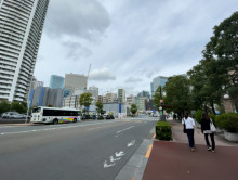 MS芝浦ビル前面の通