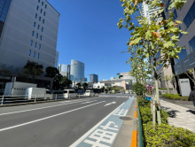 明産高浜ビル前面の通