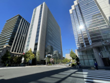 竹橋3-3ビル前面の