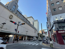 天神プライム前面の通