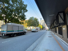 セントラルビル前面の