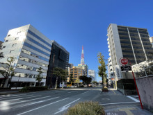 天神エフビル前面の通