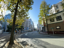 安田第4ビル前面の通