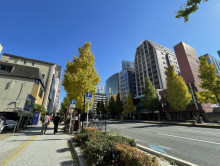 福岡DKビル前面の昭