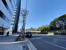 オーク赤坂ビル前面の