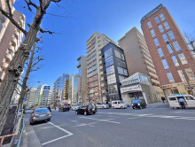 恵比寿斉信ビル前面の