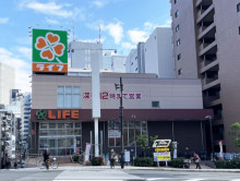 徒歩3分のライフ土佐堀店