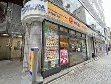 徒歩1分の松屋神田西