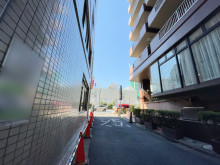 九段櫻ビル前面の通り