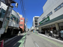 ムサシビル前面の通り