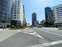 神戸国際会館前面の通