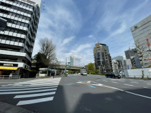 至近の日比谷通り