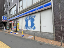 徒歩1分のローソン大