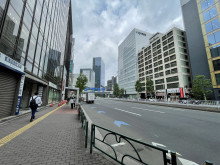 第2中田ビル前面の通