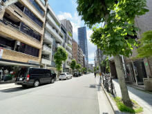 日宝内平野町ビル前面