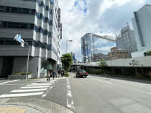 MF天満橋ビル前面の