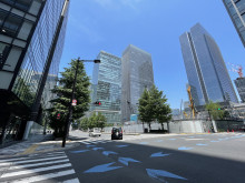 大星八重洲ビル前面の