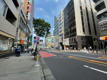 藤和宮益坂ビル前面の
