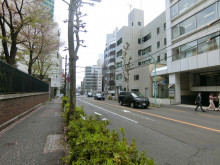 倉島渋谷ビル前面の通