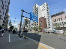 白金台シティハウス前