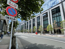 トラッドビル前面の平