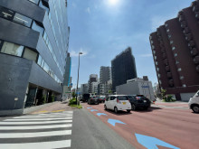 付近の永代通り