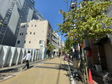 大森佐藤ビル前面の通