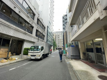 御成門コープ前面の通