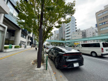 長崎堂ビル前面の通り