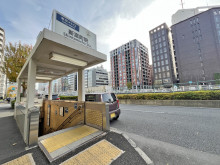 徒歩圏内の「新富町駅」