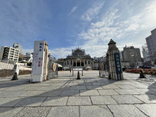 徒歩1分の築地本願寺