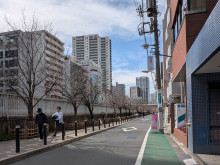 ブルーベルビル前面の