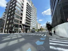 本町NXビル前面の通