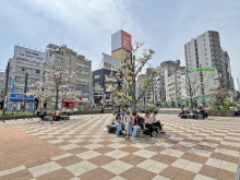 徒歩2分の大塚駅前広場