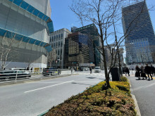 虎ノ門ビル前面の通り