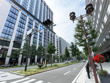 大阪興銀ビル前面の通