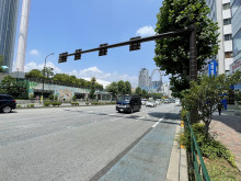 後楽園PREX前面の