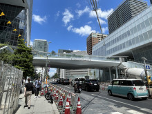 虎ノ門南ビル前面の桜