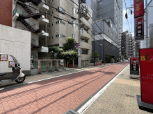 テクス芝浦ビル前面の