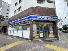 徒歩2分のローソン 