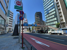 渋谷トーセイビル前面