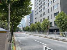 エンスイテ御成門前面